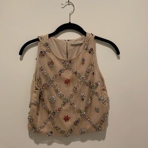 New Alice + Olivia crop top